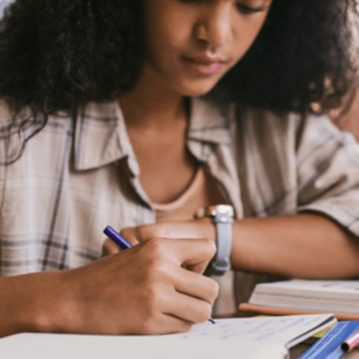 Student reviewing Tuition and Financial Aid Services.