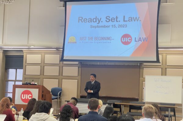 Justice Jesse Reyes at Ready. Set. Law!