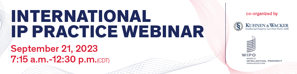 International IP Practice Webinar