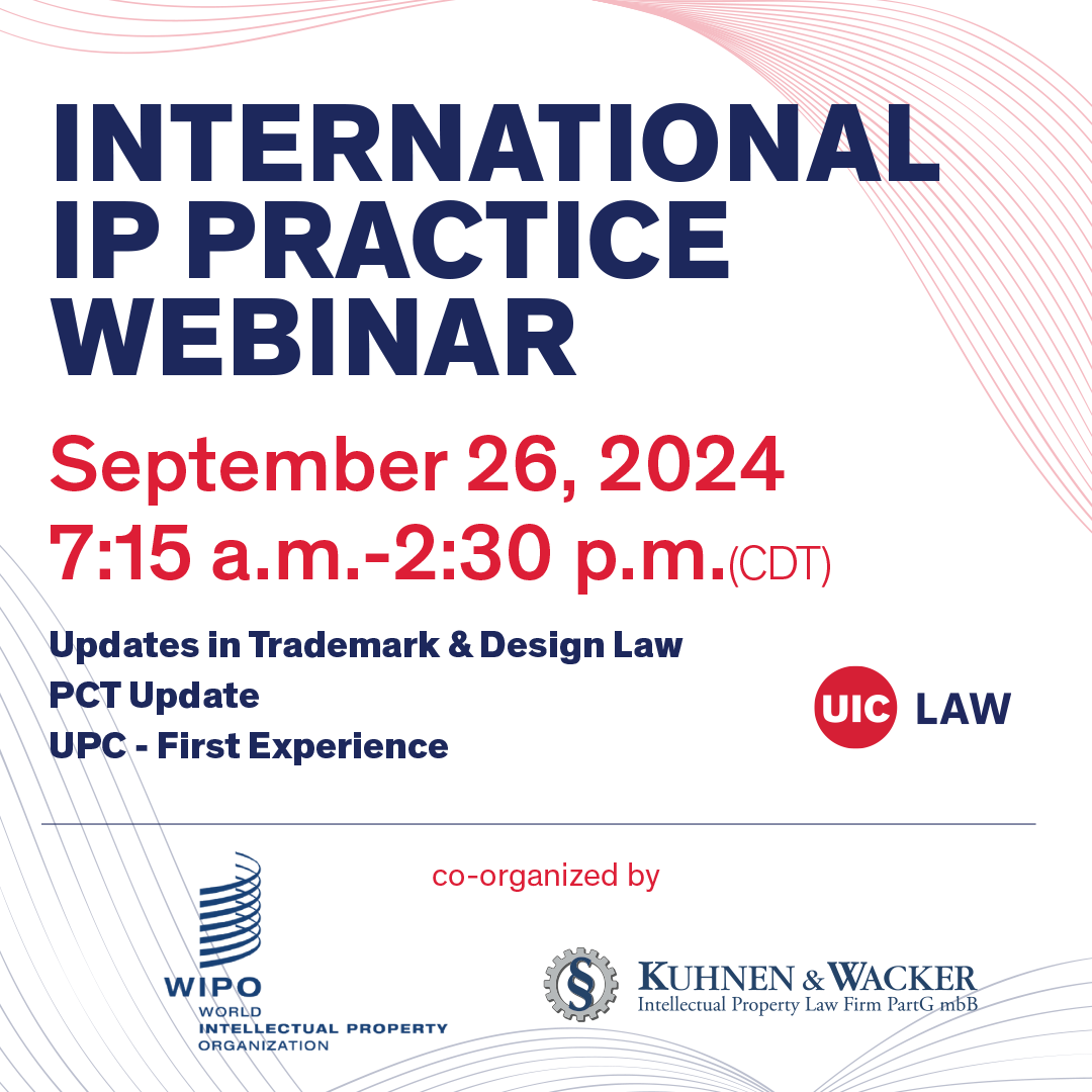 International IP Practice Webinar